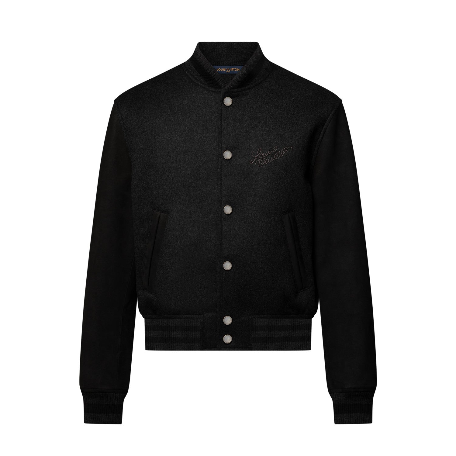 Louis Vuitton Men's Spring/autumn Fashion Casual Solid Color Single Breasted Suede Sheepskin Leather Jacket Sweatshirt Jacket #78395