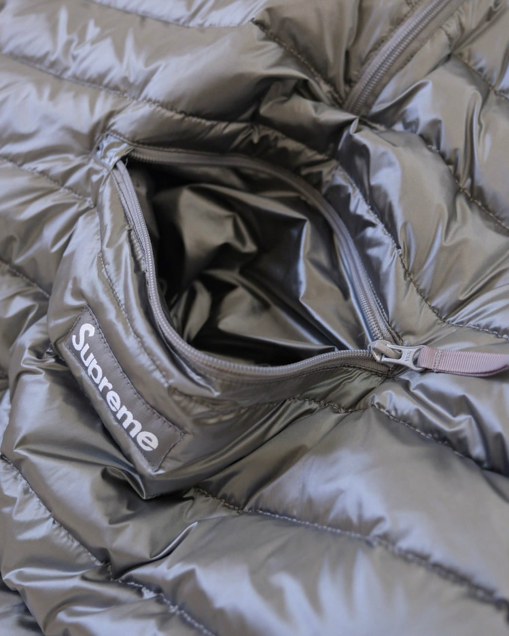 Supreme Micro Down Half Zip Hooded #335415