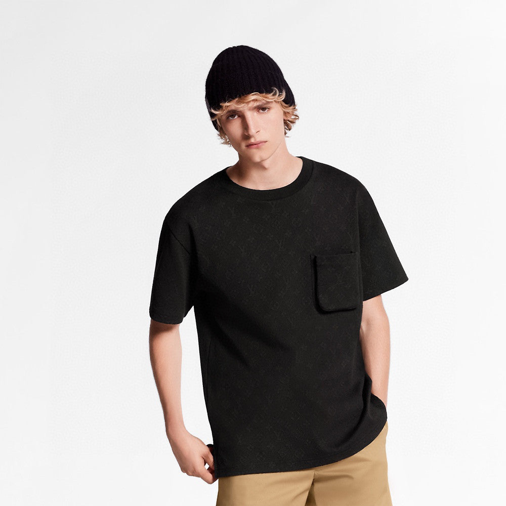 Louis Vuitton Cotton Pocket Short Sleeve T-Shirt #96181