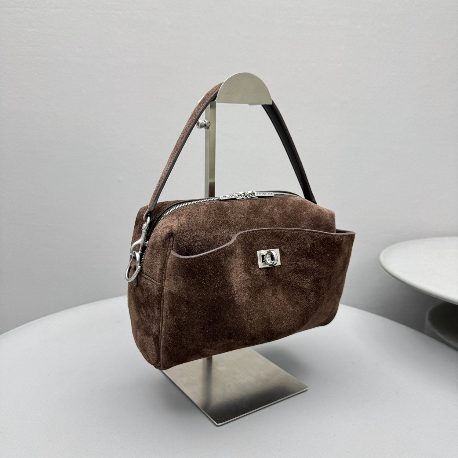 Balenciaga RODEO Women's Fashion Classic Metal Buckle Leather Camera Bag Shoulder Bag Bags #78848