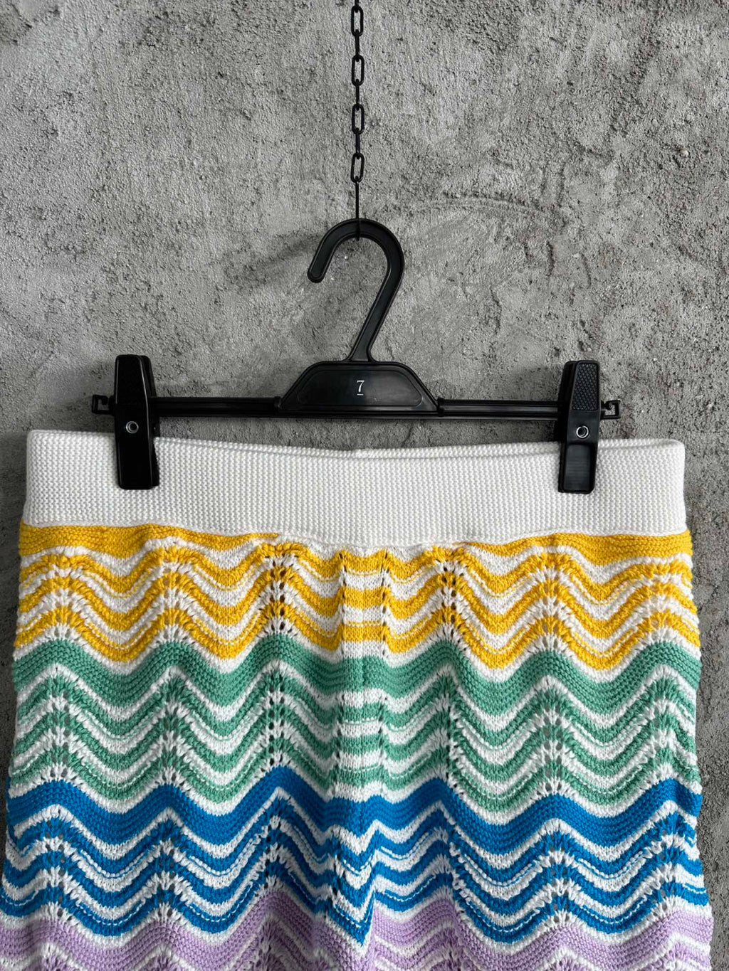 Casablanca Paris Gradient Wave Knit Shirt Shorts #336937