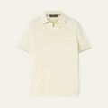 Loro Piana Men's Summer Solid Color Lapel Fit Ryome Short Sleeve Polo Shirt Ngvp #8214