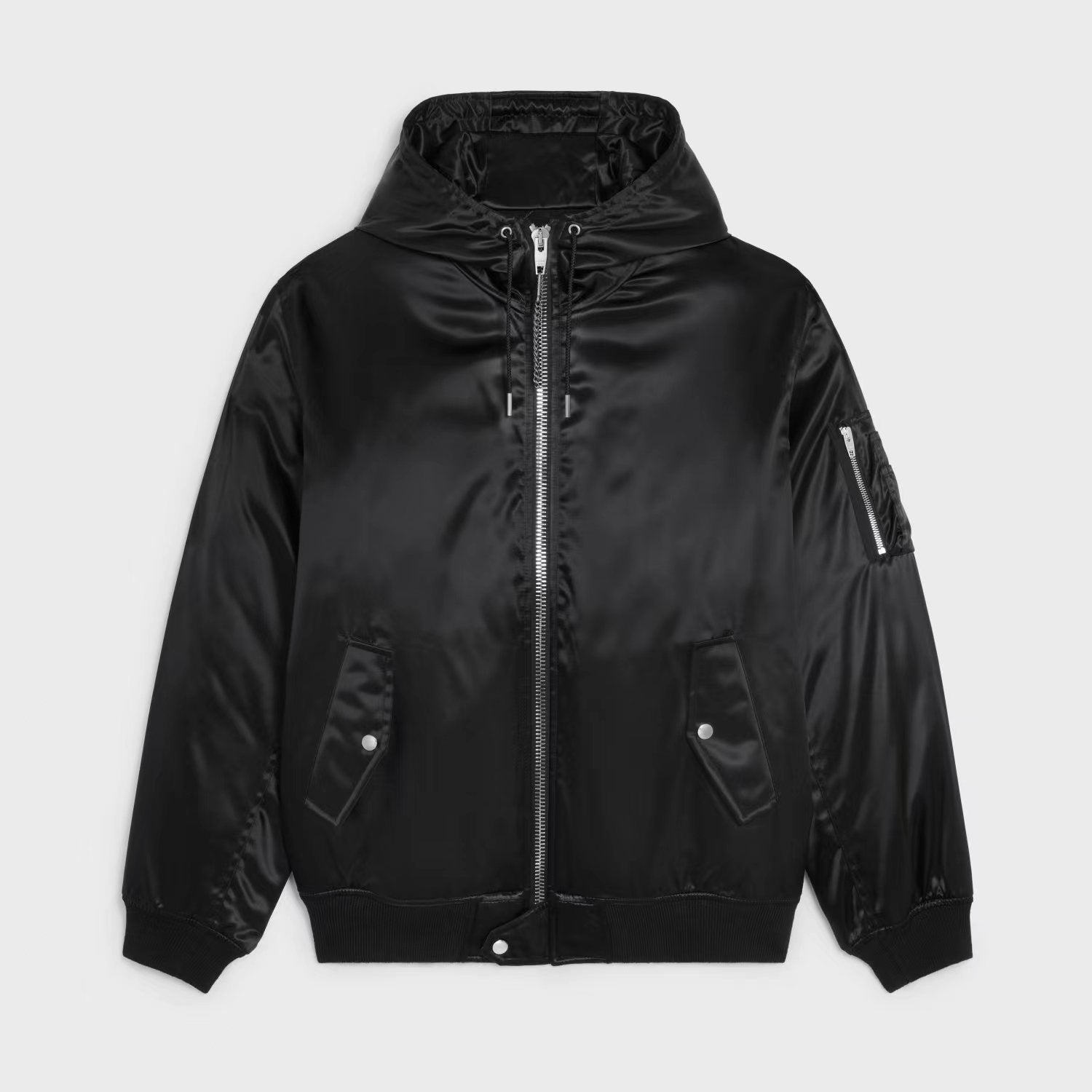 Celine Men's and women's Autumn Winter Hooded Thickened Jacket Cotton  #9482