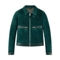 Tom Ford Suede Zip Lapel Jacket #96185
