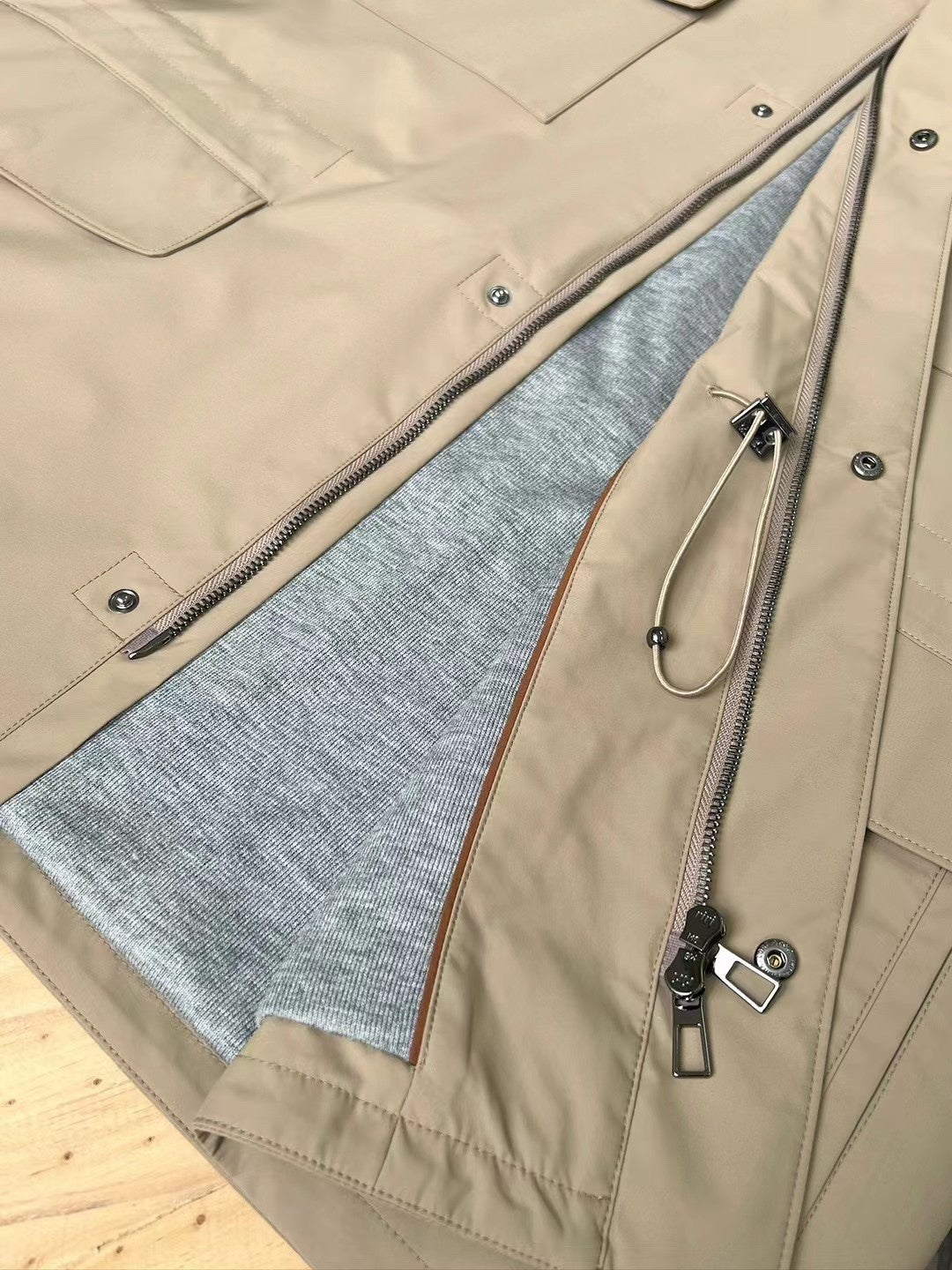 Loro Piana Standing Collar Long Sleeved Jacket #21867