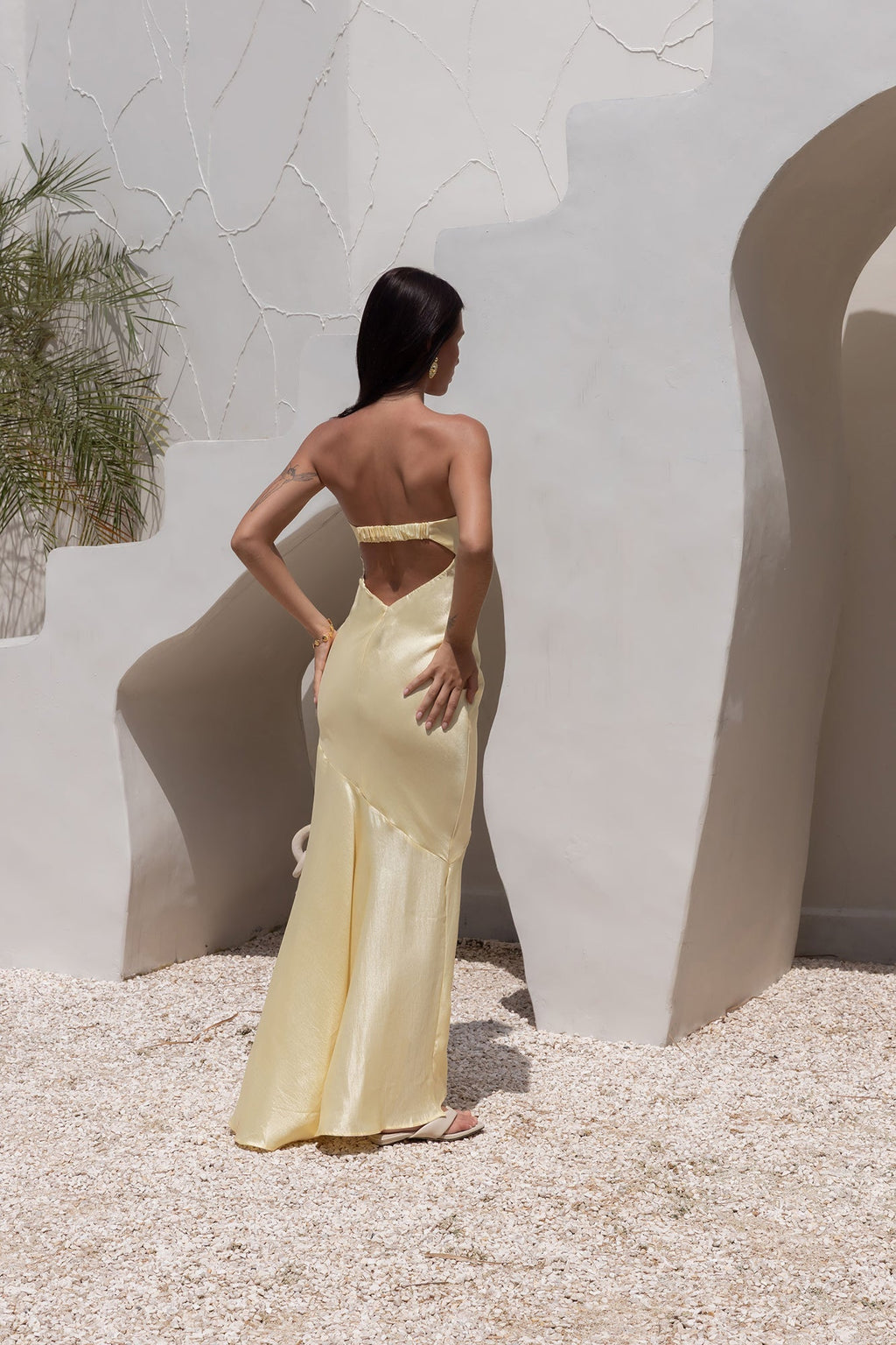 Dream Destinations Maxi Dress Yellow