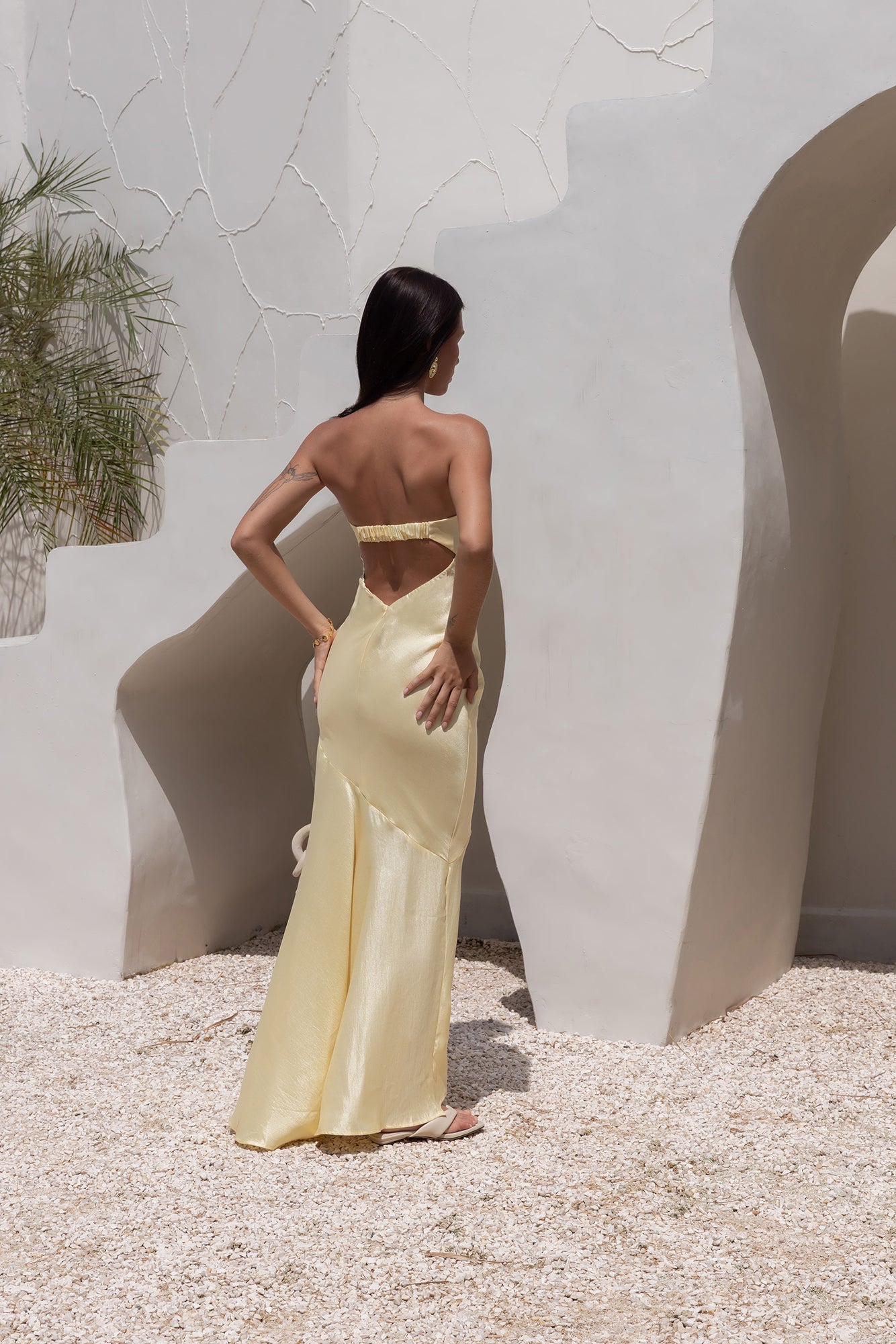Dream Destinations Maxi Dress Yellow