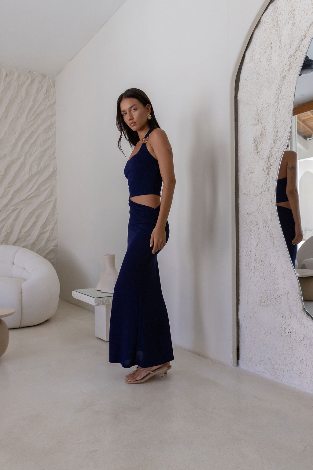 Horizon Hunter Maxi Dress Navy