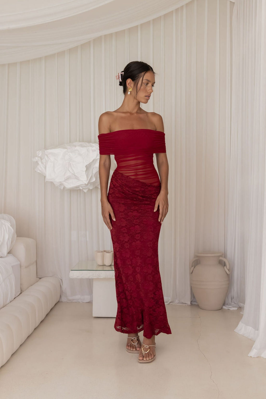 Emery Maxi Dress Plum