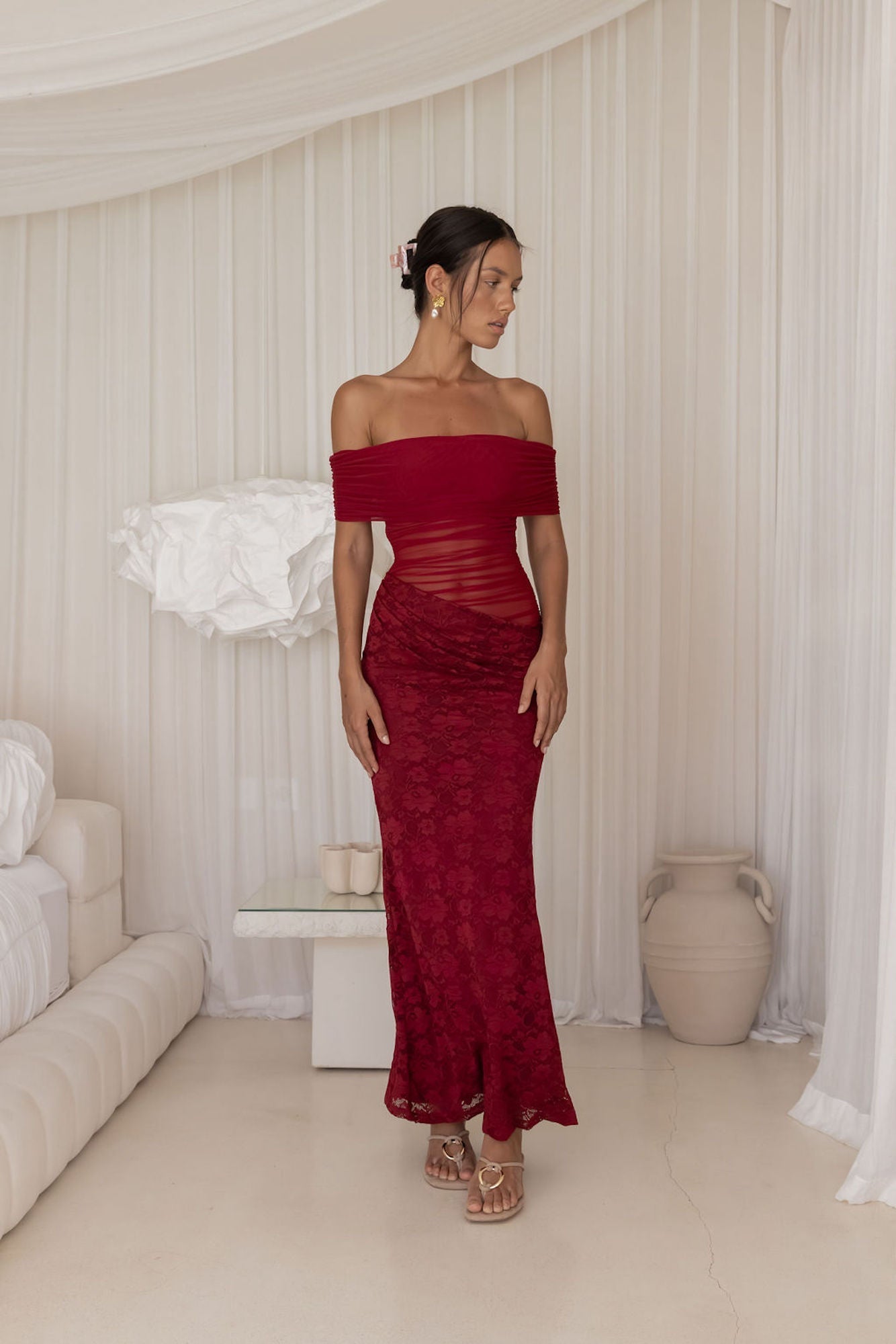 Emery Maxi Dress Plum