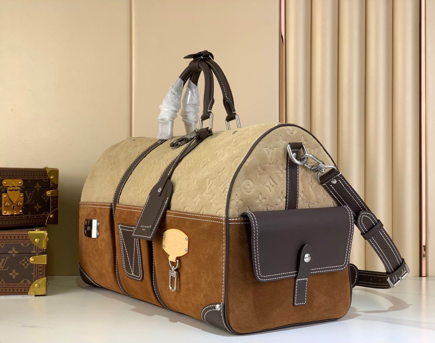 Louis Vuitton Top-quality KEEPALL BANDOULIÈRE 50 travel bag handbag luggage bag m41416 Bags M44810 #193732