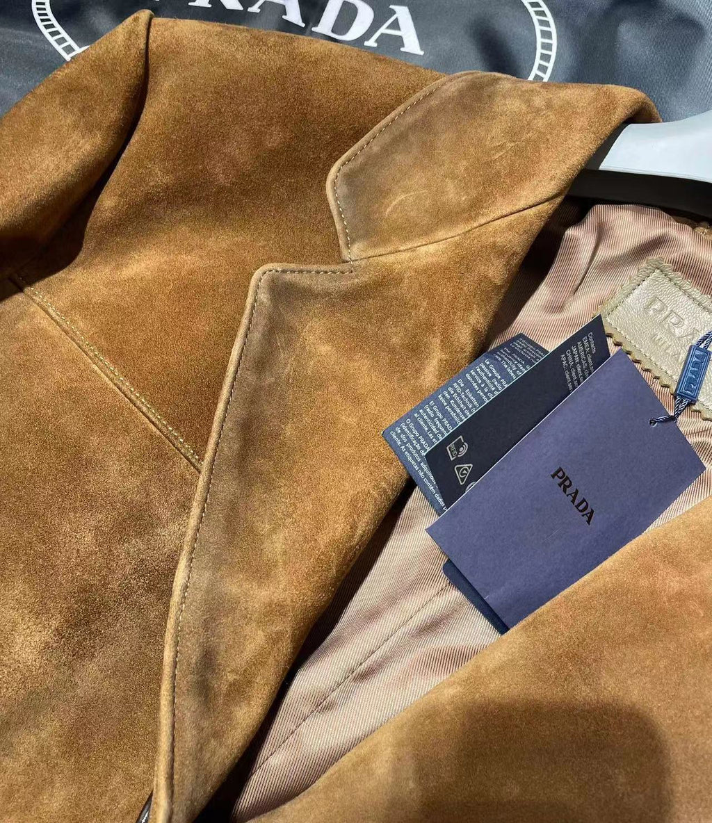 Prada Men's Single Breasted Vintage Jacket Ngvp #6745