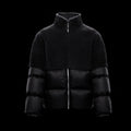Rick Owens x Moncler Men's Winter Solid Color Standing Collar Zipper Splicing Long Sleeve Loose Puffer Down Jacket Ngvp #7192