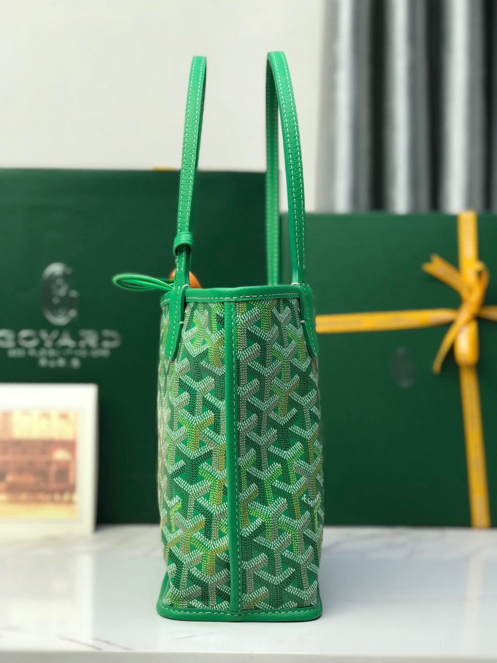 Goyard Four Seasons Colorful Collection Anjou Mini Bags Clutch Bags Card Holders Handbags Fashionable Casual Commuter Bag Bags #196819