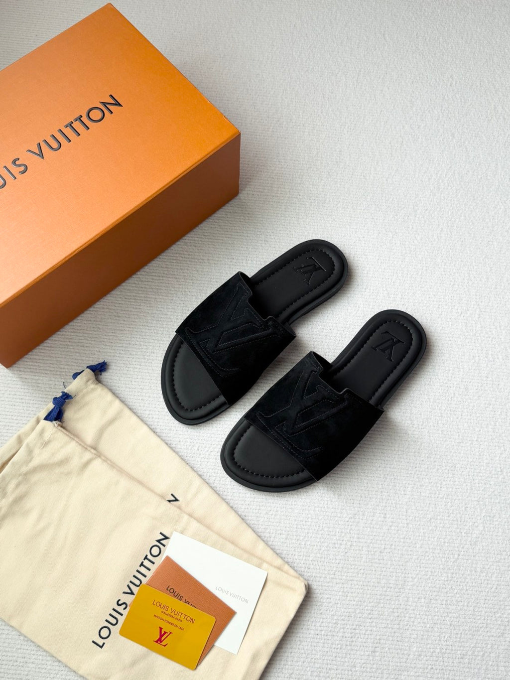 LOUIS VUITTON LV Portofino Mule Men Shoes#379795
