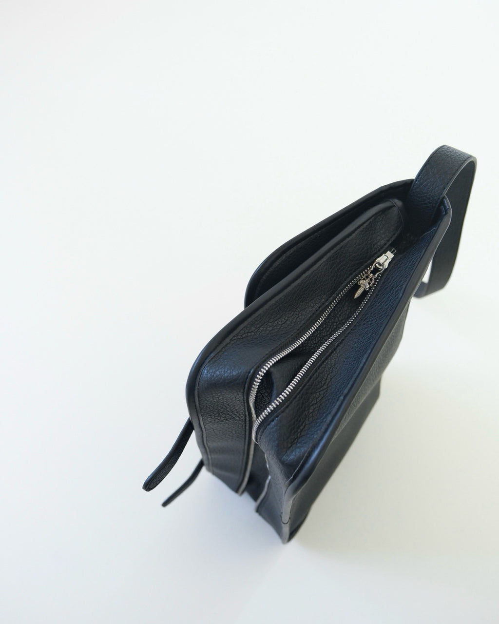 Chrome Hearts Vintage Cross Leather Messenger Bag #383001