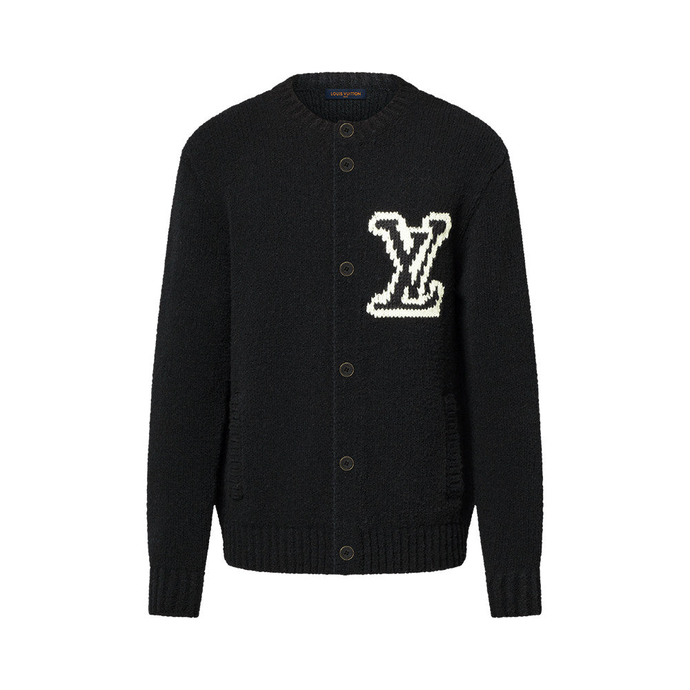 Louis Vuitton Chunky Intarsia Signature Cardigan #336264