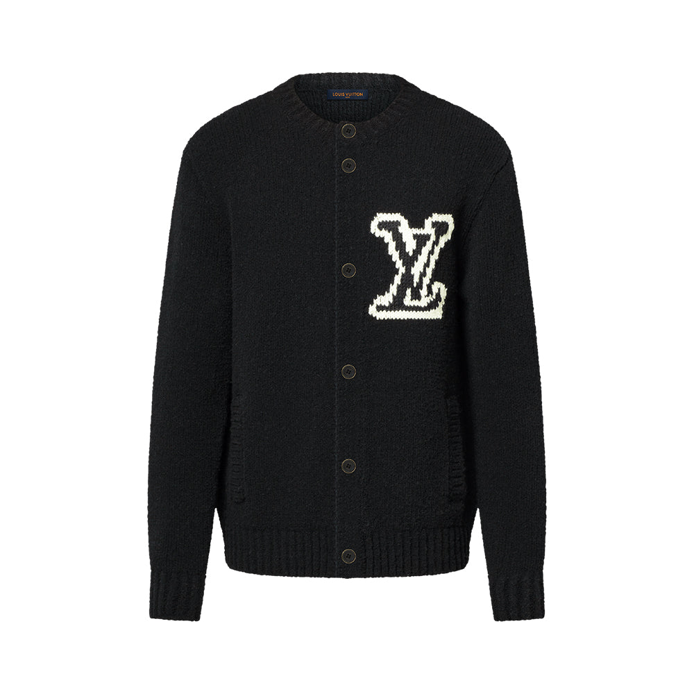 Louis Vuitton Chunky Intarsia Signature Cardigan #336264