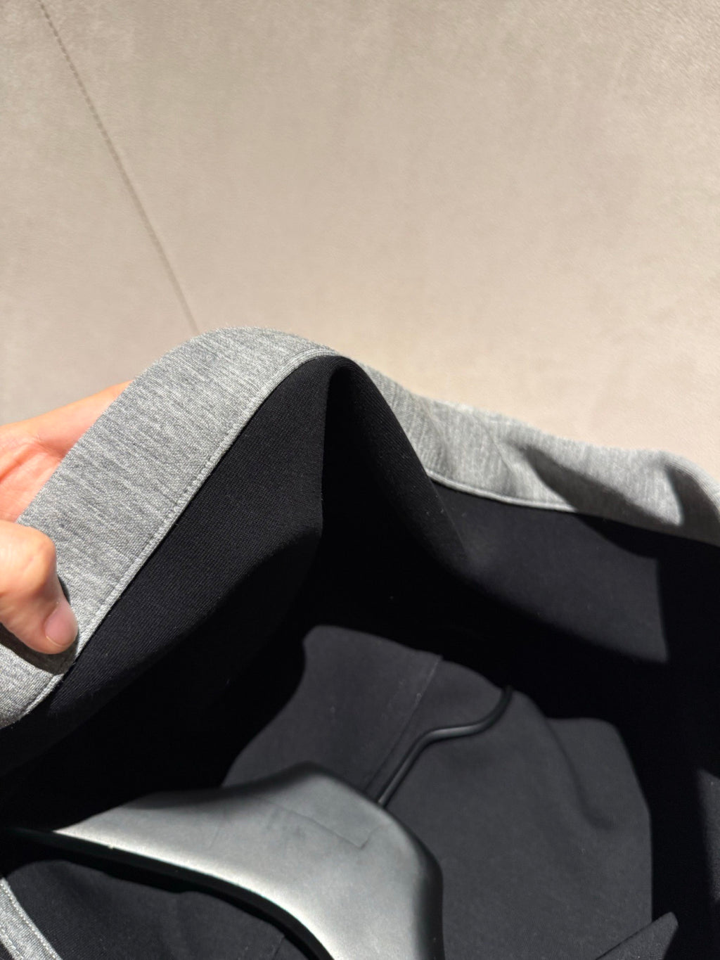 Gucci Double Viscose Jersey Sweatshirt in Grey Mélange #335119