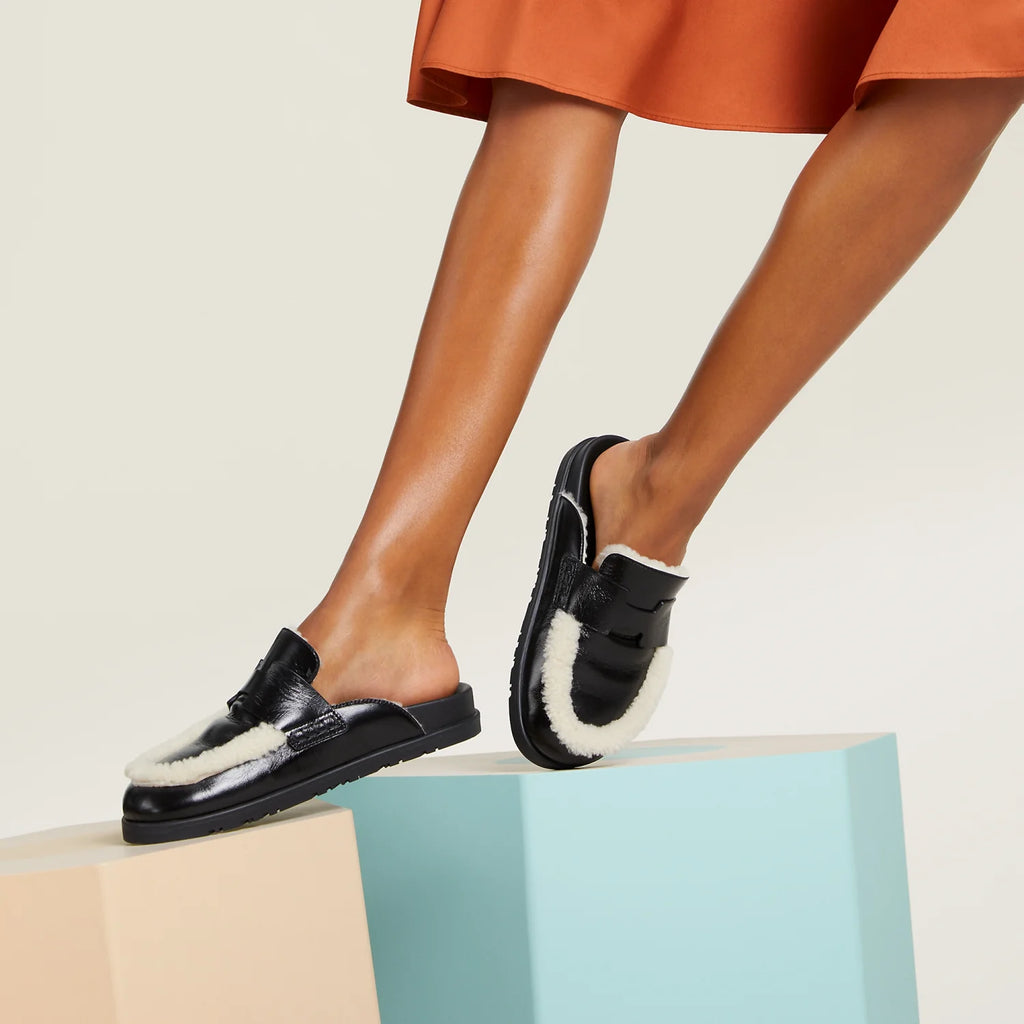 Hermès  Women's Go Mules Leather Round Toe Pumps Birkenstocks #333299