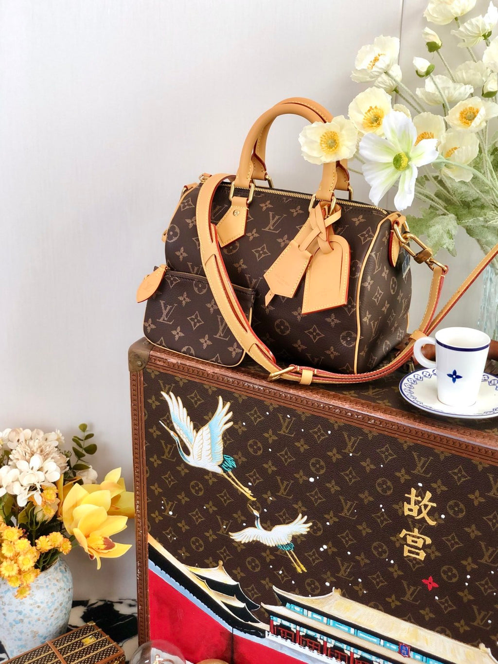 Louis Vuitton Women's Fashion Classic Caramel Coffee Brown Logo Zipper Closure Leather Shoulder Bag Handbags In Small Medium And Large Sizes Crossbody Bag Bags #78659