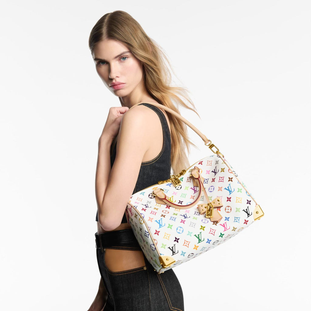 LOUIS VUITTON LV x TM Speedy Soft 30 Monogram Canvas M27789 #376463