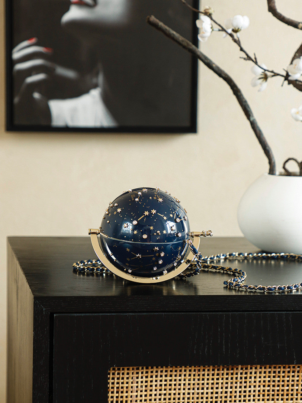 Chanel 26s Heavy Industry Premium Collection Cosmic Star Runway Artwork Bags And Globe Collectibles Bags Bag #195669