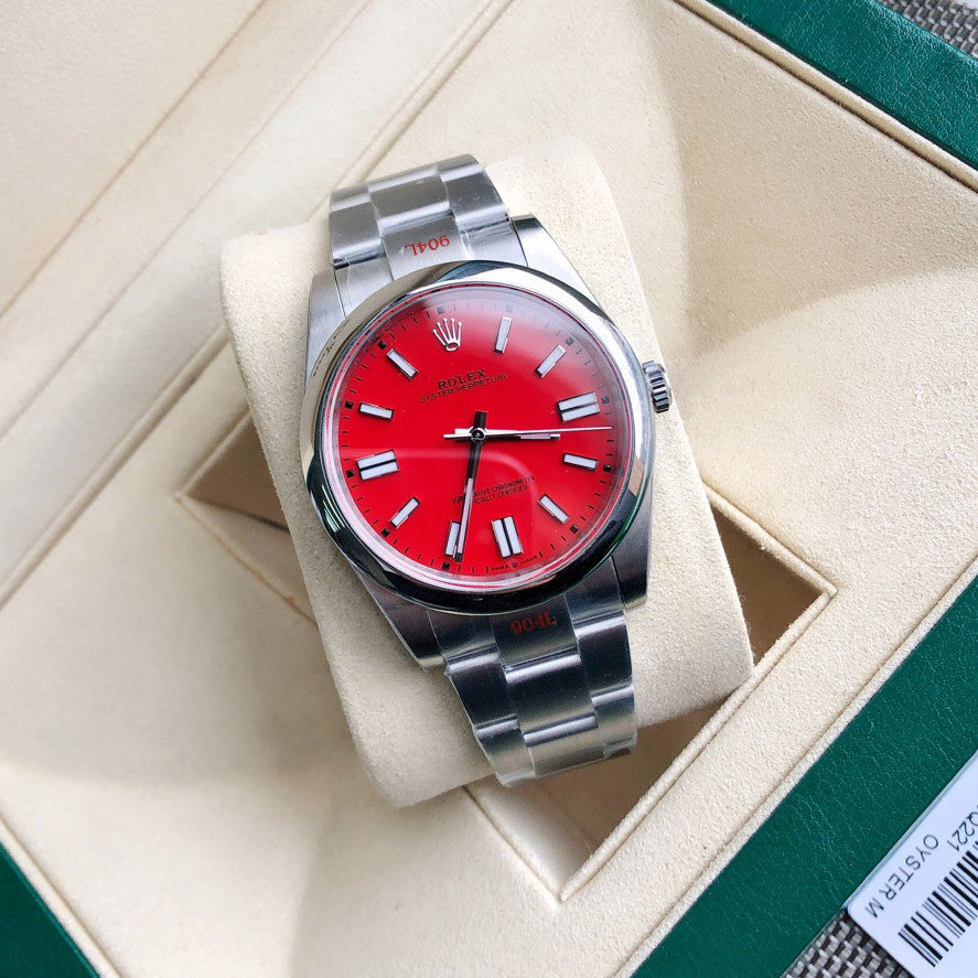 Rolex Men's and Women's Fashion Classic Oyster Perpetual Automatic Mechanical Movement Watch  Watch Accessories #78635