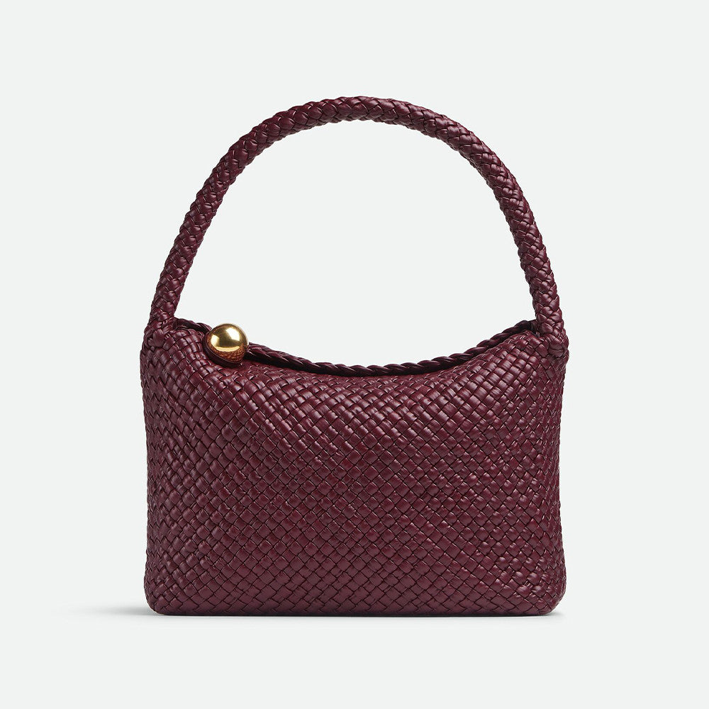 Bottega Veneta Tosca Shoulder Bag Intreccio-woven Leather Shoulder Bag Men's And Women's Sculptural Spherical Details A Classic Clutch Bags 716974V2EZ01019 #195277