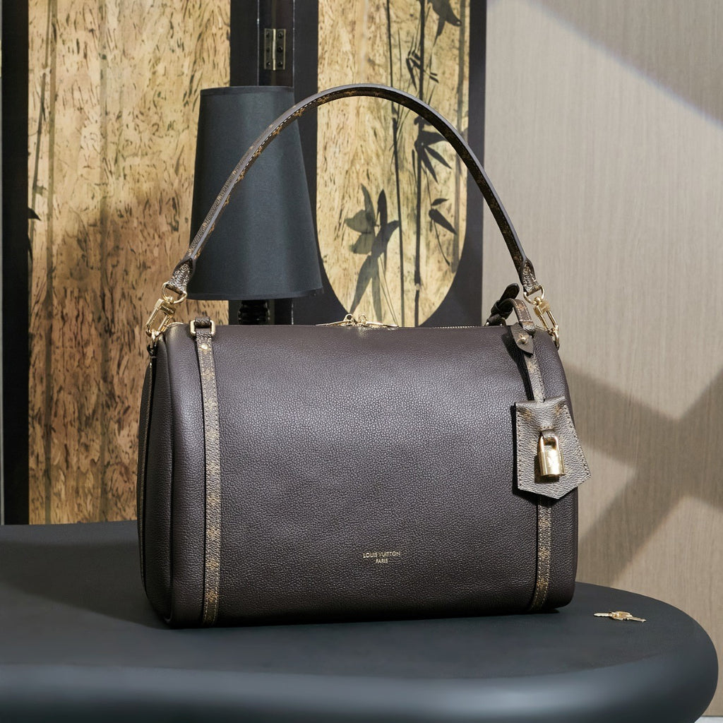 Louis Vuitton Express Cow Leather Coated Canvas Trimmed Waxed Leather Armpit Bag Shoulder Bag Crossbody Handbag M26359 M26397 #333466