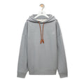 Loewe Men's Logo Embroidery Spring And Autumn Cotton Loose Solid Color Long Sleeve Pullover Hooded Drawstring Sweatshirt  #71813