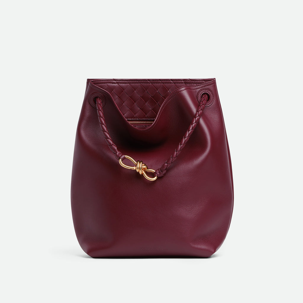 Bottega Veneta Andiamo Women's Fashion Classic Solid Color Leather Bucket Bag Crossbody Tote  Bag  Bags 844169V4O922250 #79186