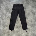 Corteiz Guerilla Cargo Pants Black/Black