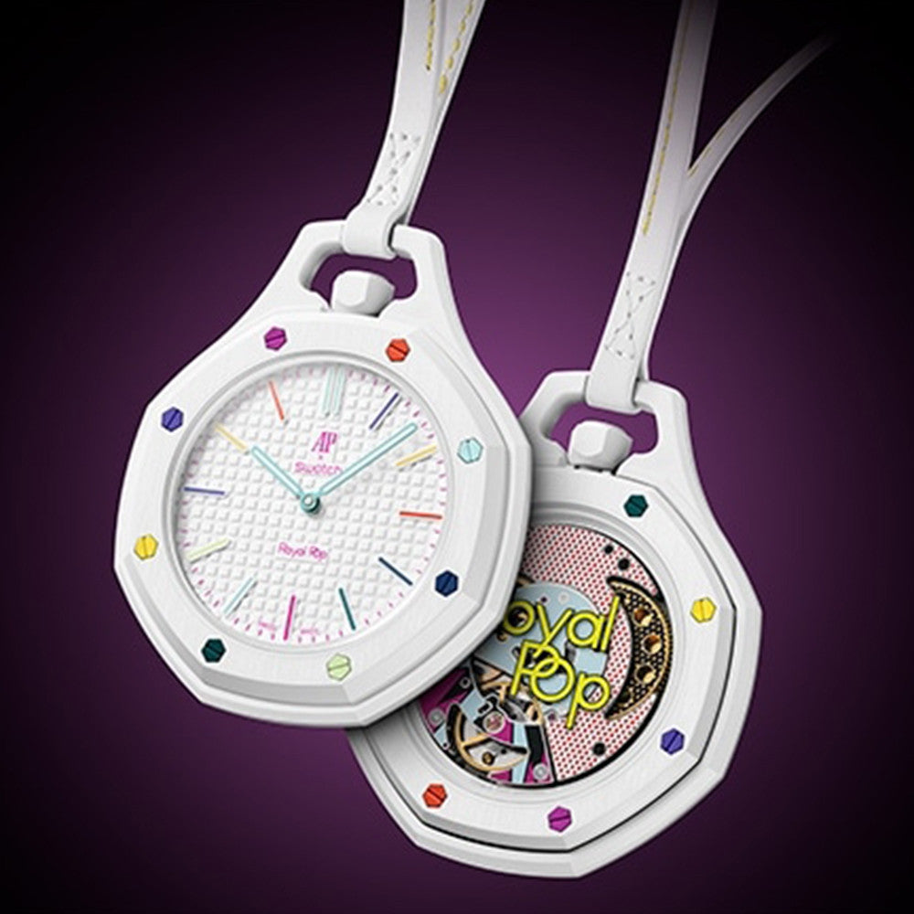 AUDEMARS PIGUET ¡Á SWATCH OTG ROZ Royal Pop Collection #385674