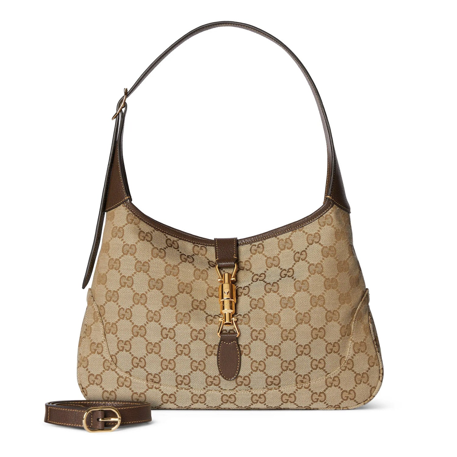 Gucci Jackie 1961 By Demna 2026 New Era Show Collection La Famiglia Jewelry Collection Handbag Fashionable. Retro Elegance Crossbody Bag 863136FAFV29651 #195620