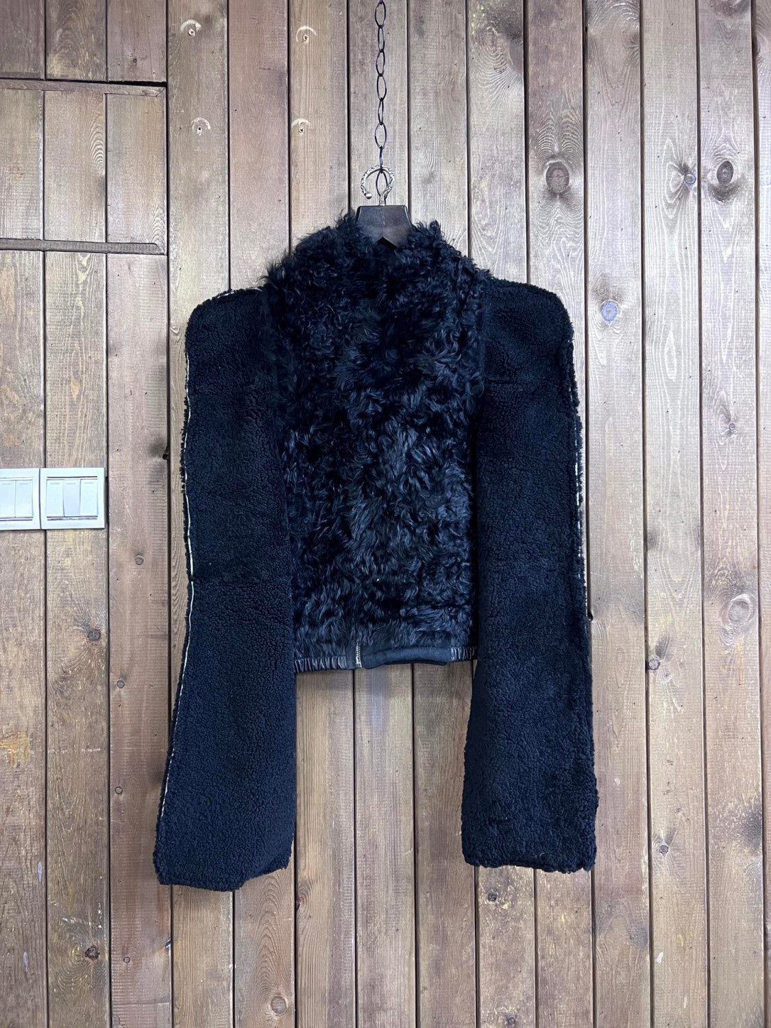 Rick Owens Fur Long Sleeve Jacket Ngvp #6659