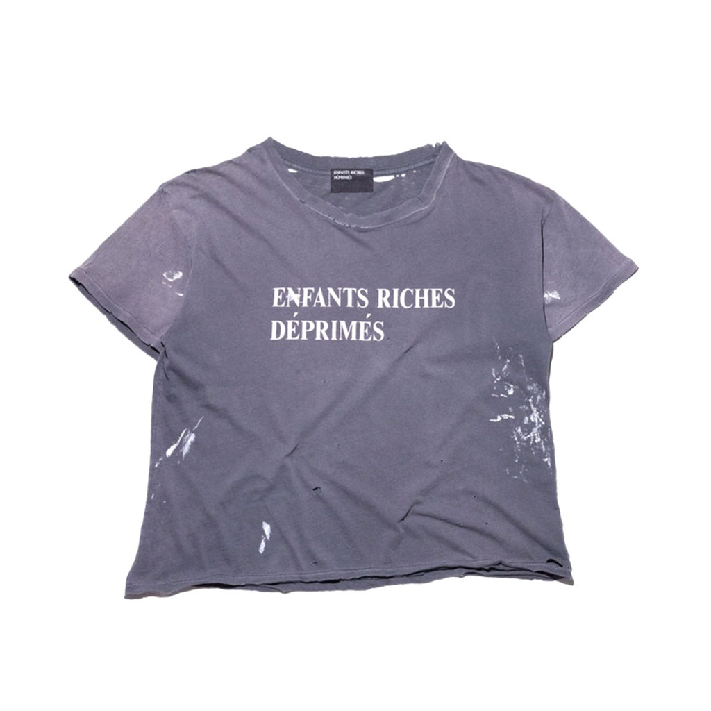 Enfants Riches Deprimes Men's Summer Solid Color Letter Printed Round Neck Short Sleeve T-Shirt #75949