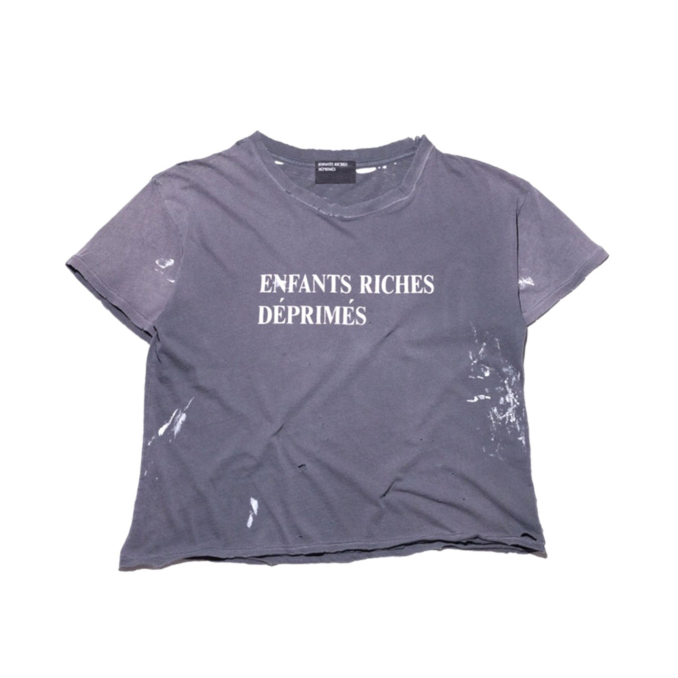Enfants Riches Deprimes Men's Summer Solid Color Letter Printed Round Neck Short Sleeve T-Shirt #75949