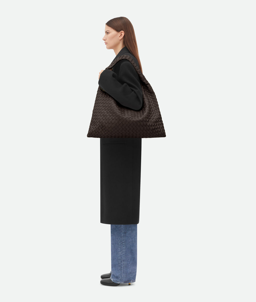 Bottega Veneta Hop Large Multicolor Collection Intrecciato Woven Shoulder Bag Suede Glossy Leather 100% Genuine Leather Fashion Temperament Bags 763970V3IV12190 #81129