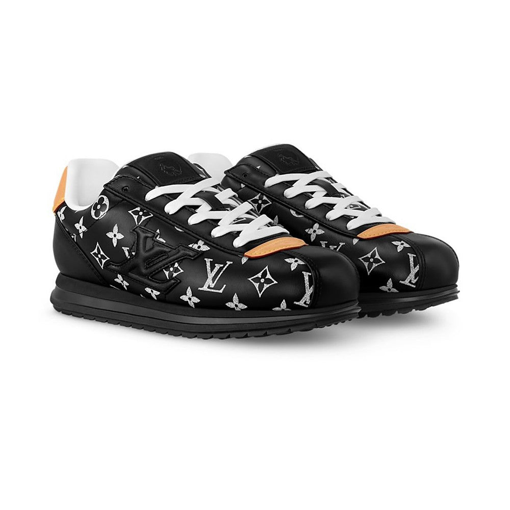 Louis Vuitton LV BUTTERSOFT Men's and Women's Spring/Summer Fashion Casual Round Toe Lace Up Logo Letter Decorated Leather Low Top Printed Sneakers Casual Shoes #78846  #335472