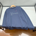 Louis Vuitton Men's Autumn Winter Blue Round Neck Cotton Long Sleeve Sweatshirt Pullover #97746