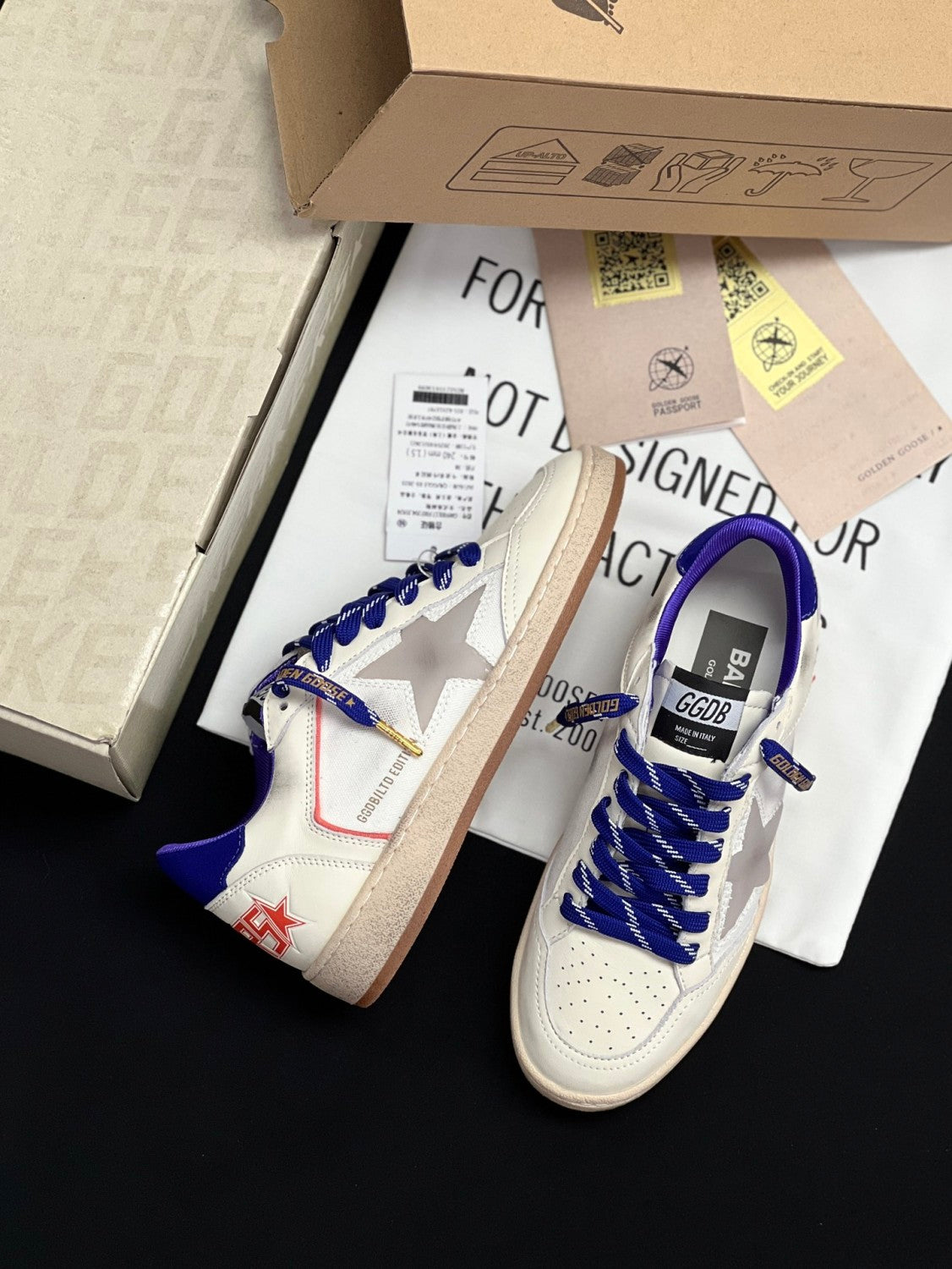 Golden Goose Women's Solid Color Retro Old Dirty Shoes Low Top Lace Up Sneakers #76319