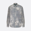 Dior Oblique Overshirt Letter Denim Long Sleeve Shirt Jacket #96663