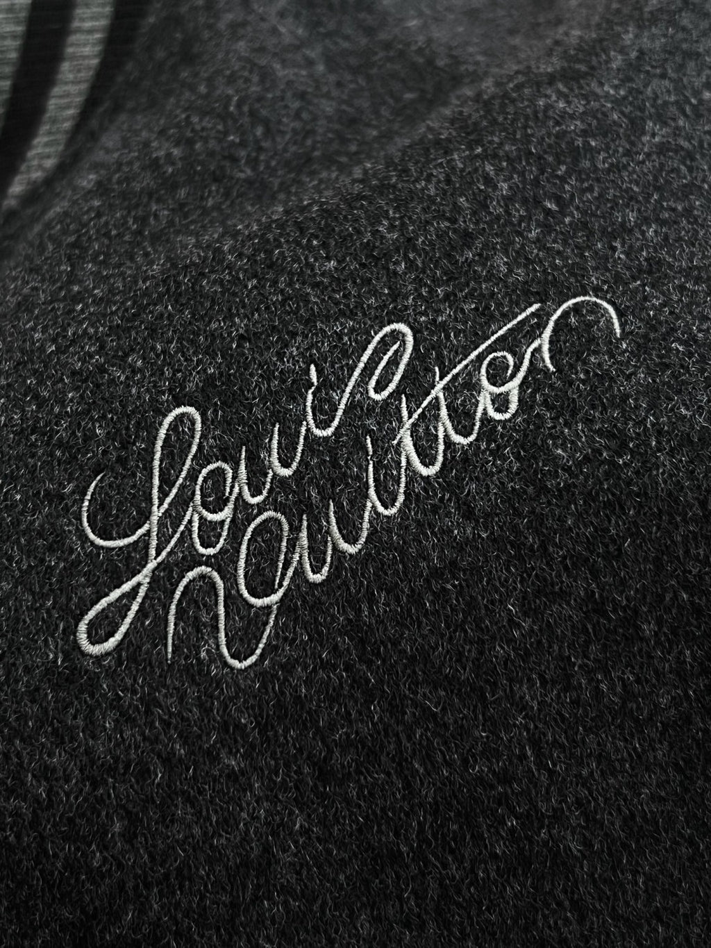Louis Vuitton Men's Spring/autumn Fashion Casual Solid Color Single Breasted Suede Sheepskin Leather Jacket Sweatshirt Jacket #78395