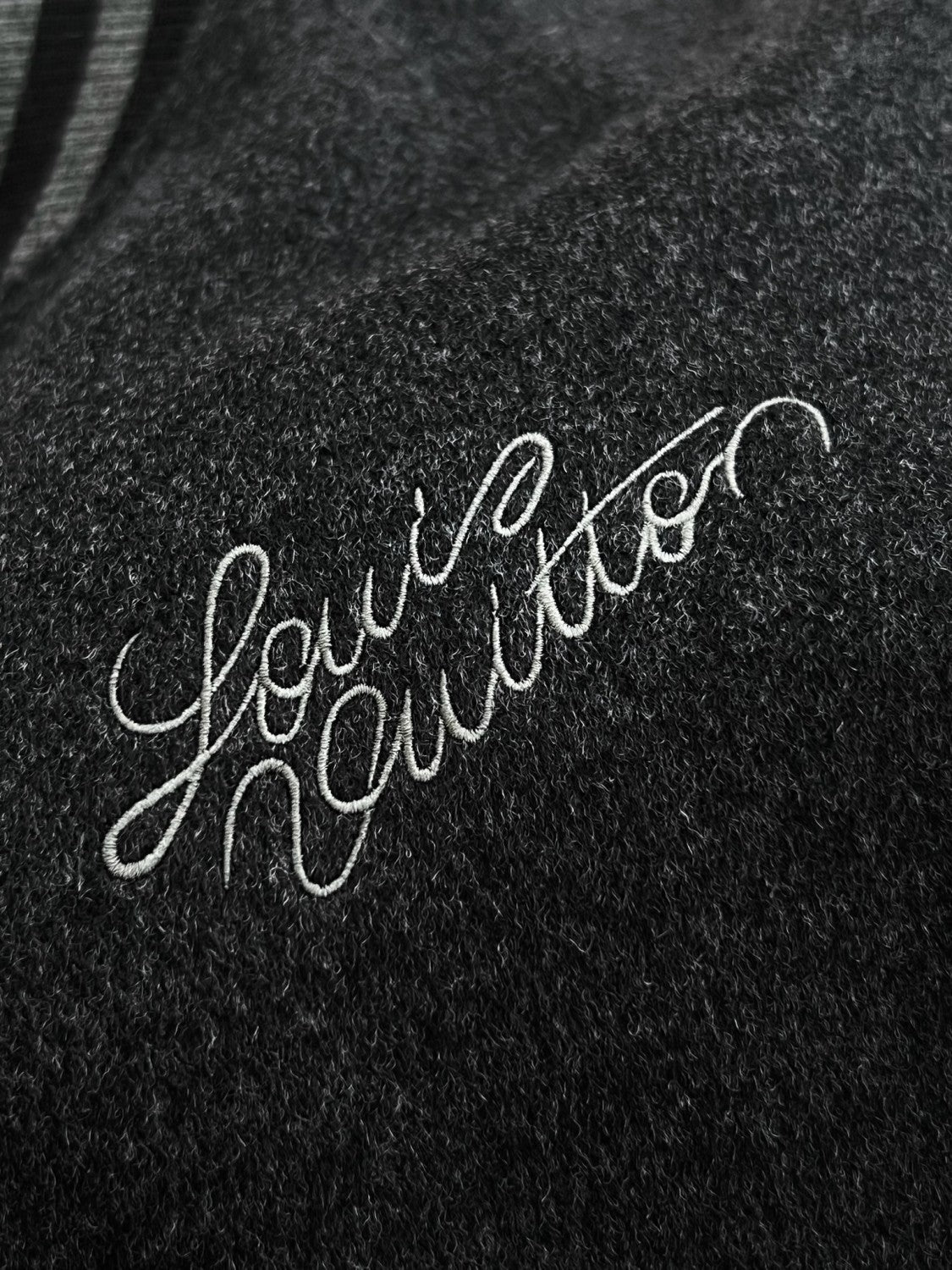 Louis Vuitton Men's Spring/autumn Fashion Casual Solid Color Single Breasted Suede Sheepskin Leather Jacket Sweatshirt Jacket #78395