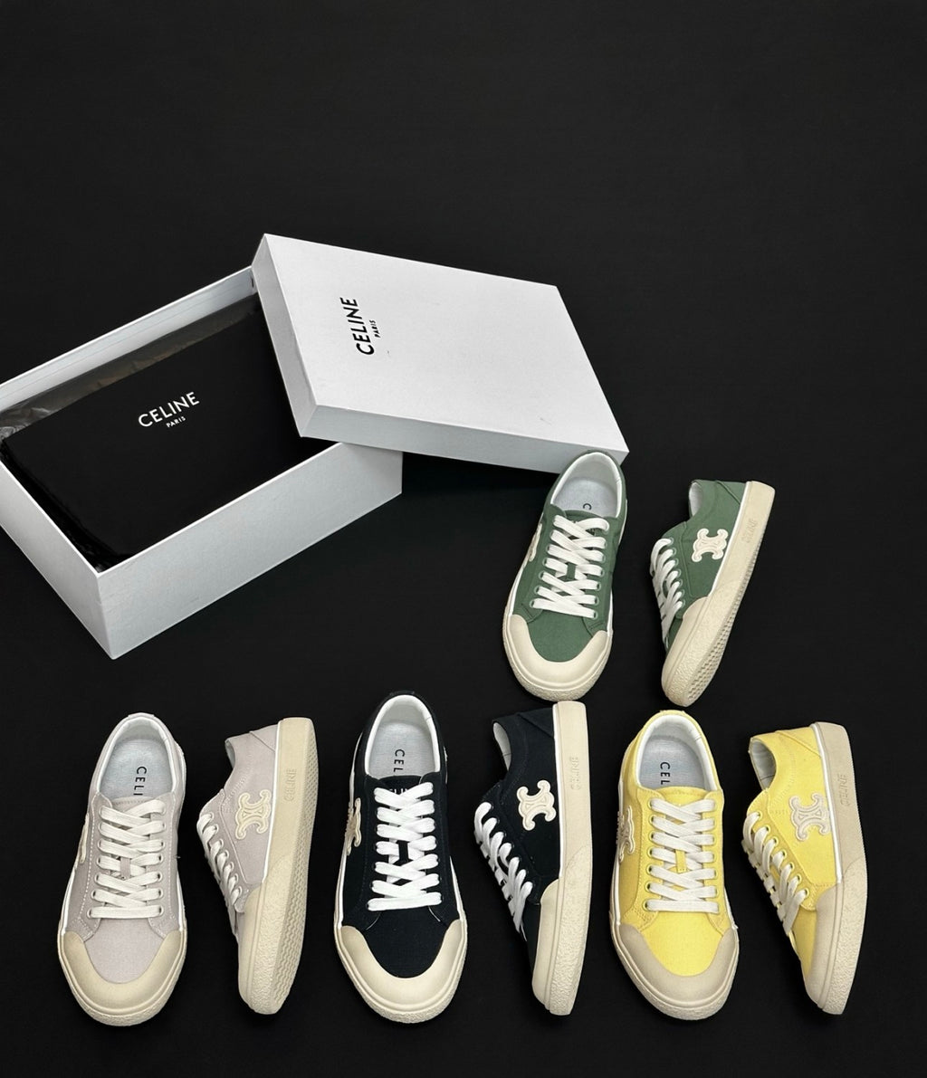 Celine Alan Sneaker in Canvas #381934