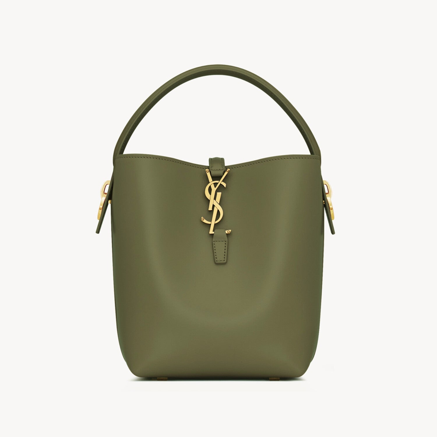 Saint Laurent Women's LE 37 Logo Hook Buckle mini Small Glossy Solid Color Bucket Bag Suede Leather Handbags Casual Bags 7490362R20W9207 #81334