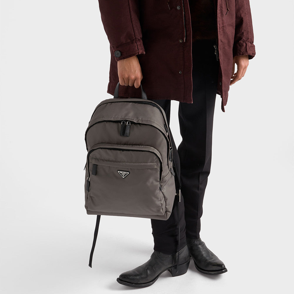 Prada Re-nylon Saffiano Leather Backpack #335785