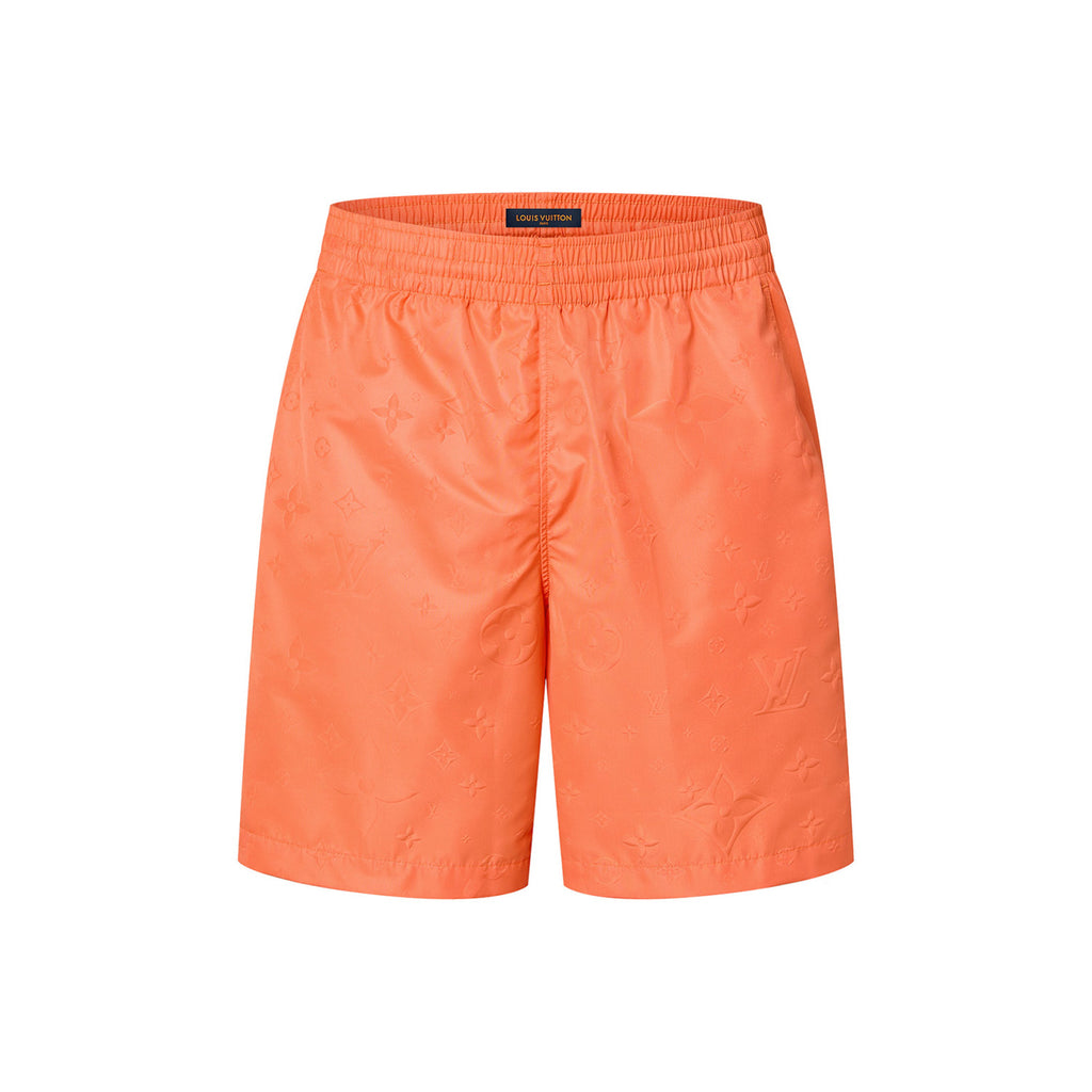 Louis Vuitton Men's Summer Solid Color Polyester Beach Full Print Casual Signature Swim Board Shorts #75891
