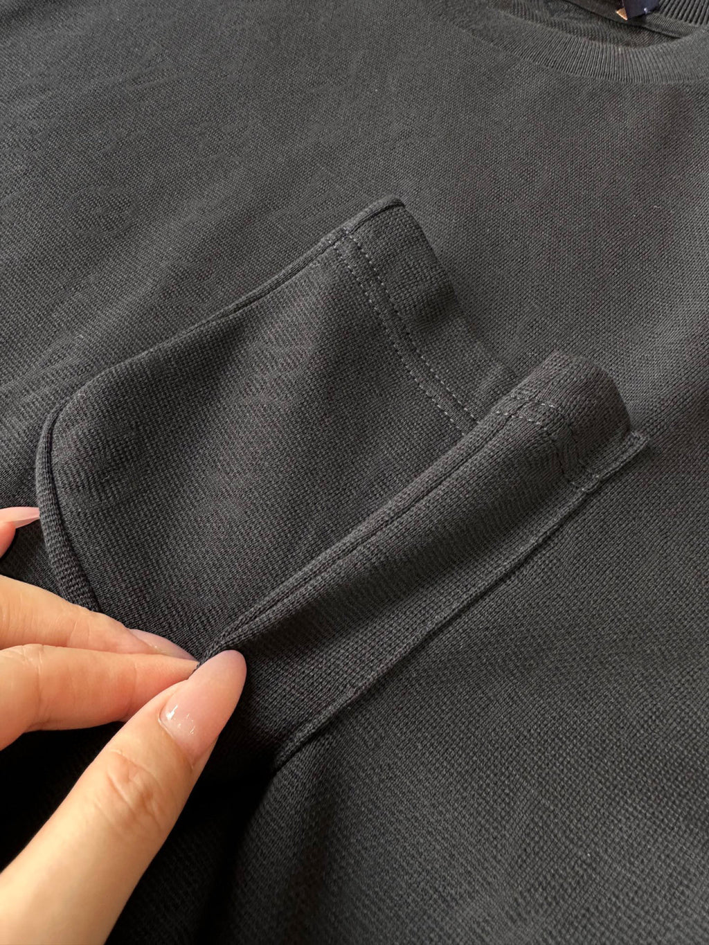 Louis Vuitton Cotton Pocket Short Sleeve T-Shirt #96181
